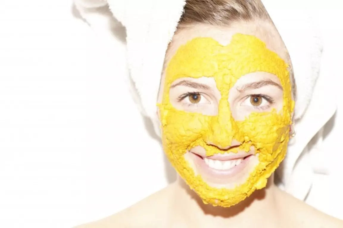 What does turmeric face mask do