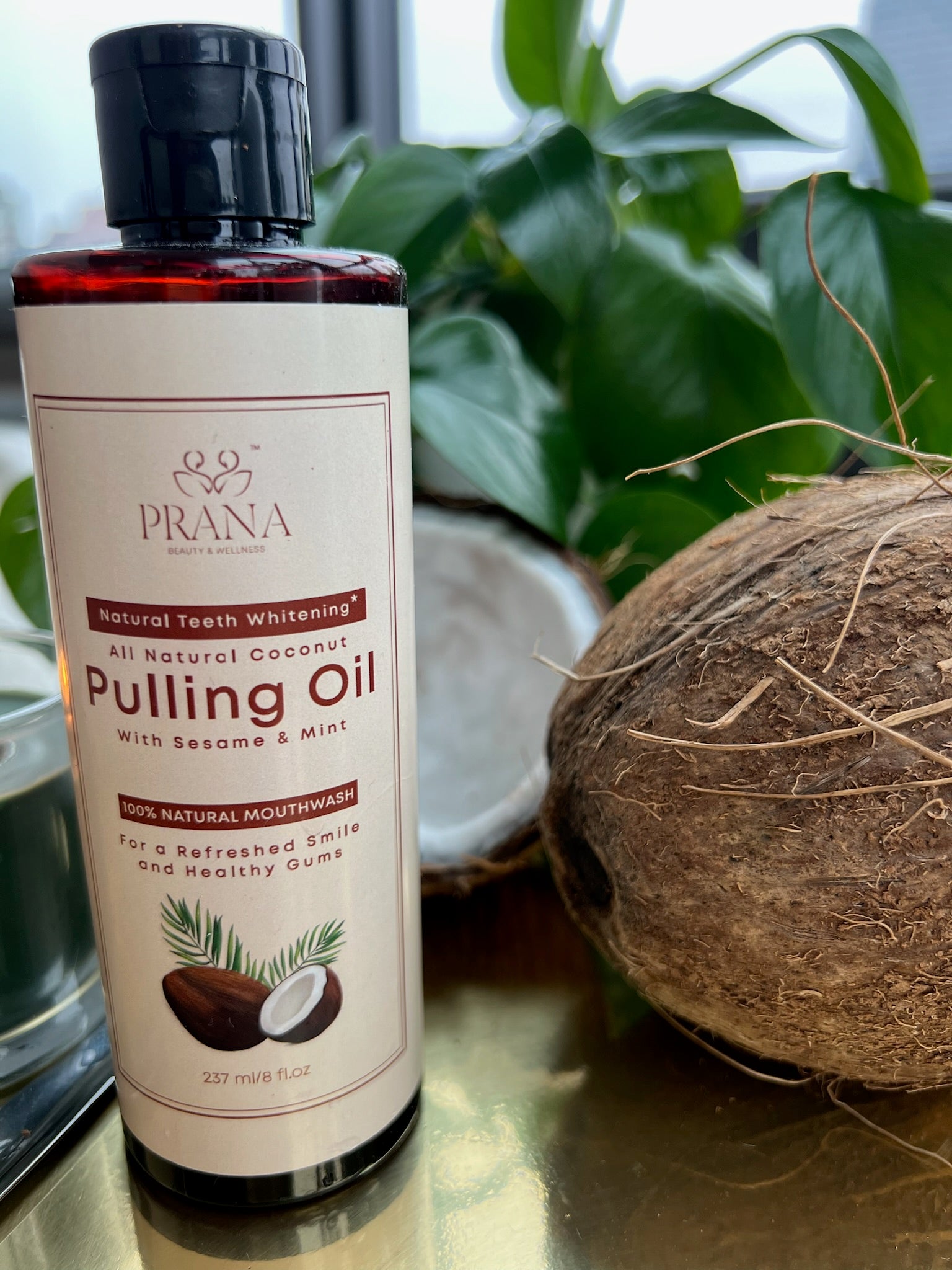 Coconut Pulling Oil Mouthwash